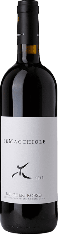 23,95 € | Red wine Le Macchiole Rosso D.O.C. Bolgheri Tuscany Italy Merlot, Syrah, Cabernet Sauvignon, Cabernet Franc 75 cl