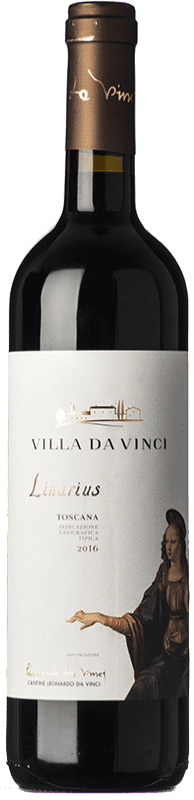 18,95 € | Красное вино Leonardo da Vinci Linarius I.G.T. Toscana Тоскана Италия Syrah 75 cl