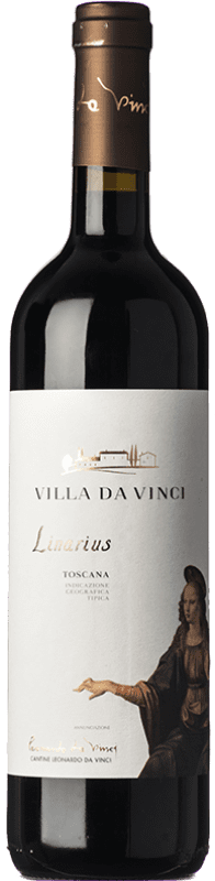 13,95 € | Red wine Leonardo da Vinci Linarius I.G.T. Toscana Tuscany Italy Syrah Bottle 75 cl