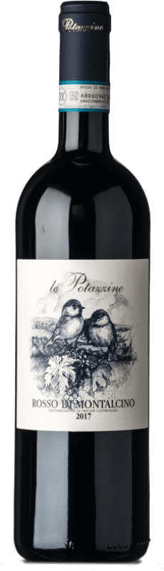 Бесплатная доставка | Красное вино Le Potazzine D.O.C. Rosso di Montalcino Тоскана Италия Sangiovese 75 cl