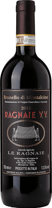 147,95 € | Красное вино Le Ragnaie V.V. Vecchie Vigne D.O.C.G. Brunello di Montalcino Тоскана Италия Sangiovese 75 cl