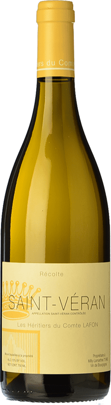 Spedizione Gratuita | Vino bianco Les Héritiers du Comte Lafon Crianza A.O.C. Saint-Véran Borgogna Francia Chardonnay 75 cl