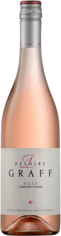 Бесплатная доставка | Розовое вино Delaire Graff Rose I.G. Stellenbosch Coastal Region Южная Африка Cabernet Franc 75 cl