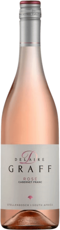 21,95 € Envío gratis | Vino rosado Delaire Graff Rose I.G. Stellenbosch