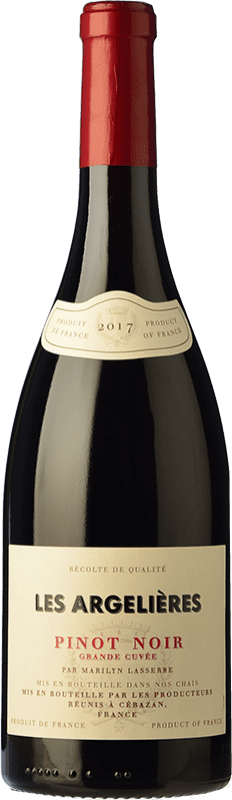 送料無料 | 赤ワイン LGI Les Argelieres 若い ラングドックルシヨン フランス Pinot Black 75 cl