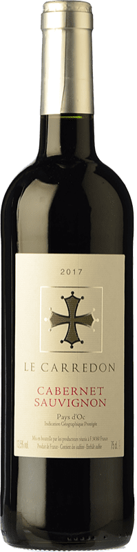 5,95 € 送料無料 | 赤ワイン LGI Le Carredon 若い I.G.P. Vin de Pays d'Oc
