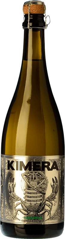 送料無料 | 白スパークリングワイン LMT Luis Moya Kimera Ancestral ブルットの自然 スペイン Grenache White 75 cl