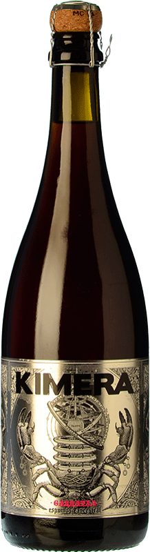 Envoi gratuit | Rosé mousseux LMT Luis Moya Kimera Ancestral Rosado Garnatxa Brut Nature Espagne Grenache, Grenache Blanc 75 cl