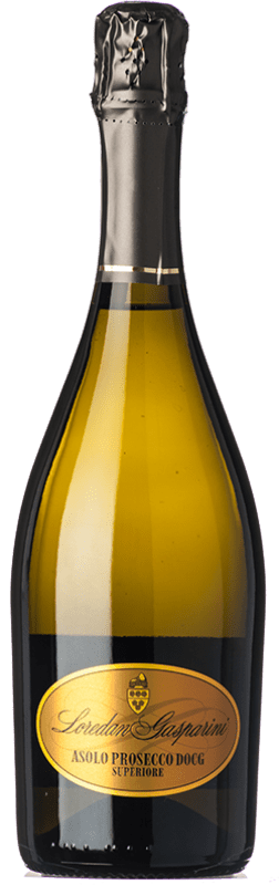 Envio grátis | Espumante branco Loredan Gasparini Brut D.O.C.G. Asolo Prosecco Vêneto Itália Glera 75 cl