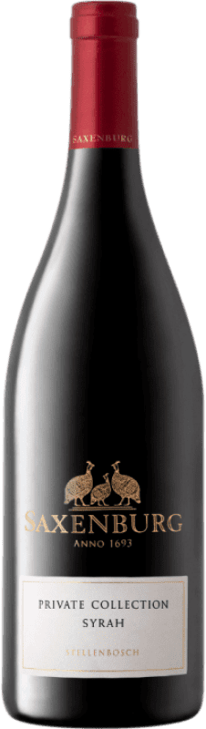 29,95 € | Красное вино Saxenburg Private Collection Shiraz I.G. Stellenbosch Coastal Region Южная Африка Syrah 75 cl