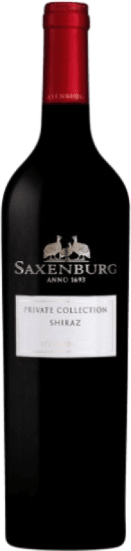 33,95 € | Red wine Saxenburg Private Collection Shiraz I.G. Stellenbosch Coastal Region South Africa Syrah Bottle 75 cl