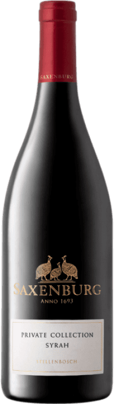 33,95 € | Красное вино Saxenburg Private Collection Shiraz I.G. Stellenbosch Coastal Region Южная Африка Syrah — Сира 75 cl