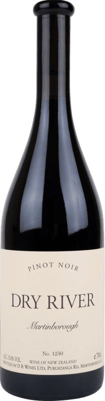 Spedizione Gratuita | Vino rosso Dry River I.G. Martinborough Wellington Nuova Zelanda Pinot Nero Biologico 75 cl