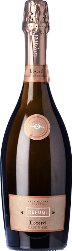 19,95 € | 白スパークリングワイン Loxarel Refugi ブルットの自然 D.O. Penedès カタロニア スペイン Xarel·lo, Chardonnay 75 cl