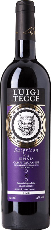 Spedizione Gratuita | Vino rosso Luigi Tecce Campi Taurasini Satyricon D.O.C. Irpinia Campania Italia Aglianico 75 cl