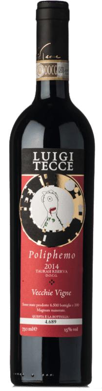 65,95 € 免费送货 | 红酒 Luigi Tecce Poliphemo 预订 D.O.C.G. Taurasi