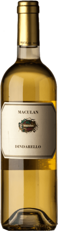 Envío gratis | Vino dulce Maculan Bianco Passito Dindarello I.G.T. Veneto Veneto Italia Moscato 75 cl