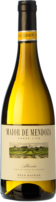 送料無料 | 白ワイン Maior de Mendoza Sobre Lías 高齢者 D.O. Rías Baixas ガリシア スペイン Albariño 75 cl