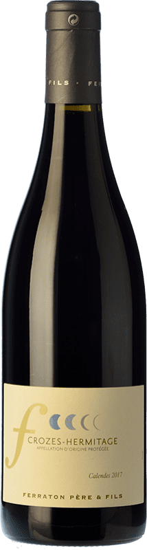 免费送货 | 红酒 Ferraton Père Calendes 岁 A.O.C. Crozes-Hermitage 罗纳 法国 Syrah 75 cl