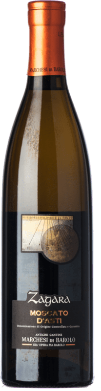 免费送货 | 甜酒 Marchesi di Barolo Zagara D.O.C.G. Moscato d'Asti 皮埃蒙特 意大利 Muscat 75 cl