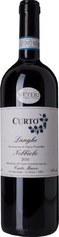 Envoi gratuit | Vin rouge Marco Curto D.O.C. Langhe Piémont Italie Nebbiolo 75 cl