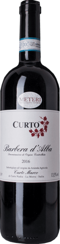Бесплатная доставка | Красное вино Marco Curto D.O.C. Barbera d'Alba Пьемонте Италия Barbera — Барбера 75 cl