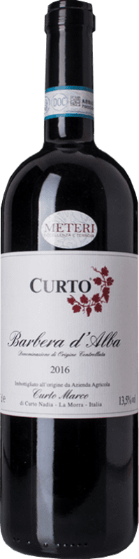 Kostenloser Versand | Rotwein Marco Curto D.O.C. Barbera d'Alba Piemont Italien Barbera 75 cl