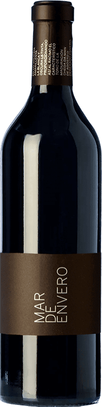Envio grátis | Vinho Tinto Mar de Envero Barrica D.O. Rías Baixas Galiza Espanha Mencía, Sousón, Pedral 75 cl