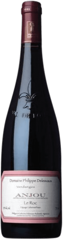 Free Shipping | Red wine Philippe Delesvaux Rouge Le Roc A.O.C. Anjou Loire France Cabernet Franc 75 cl