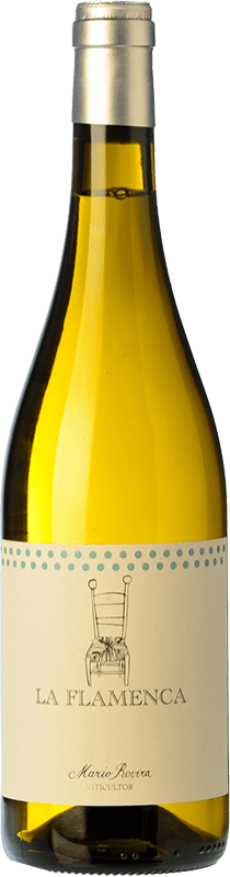 Envoi gratuit | Vin blanc Mario Rovira Flamenca Crianza D.O. Alella Espagne Macabeo, Pansa Blanca 75 cl