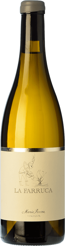 Free Shipping | White wine Mario Rovira Farruca Aged D.O. Alella Spain Macabeo 75 cl