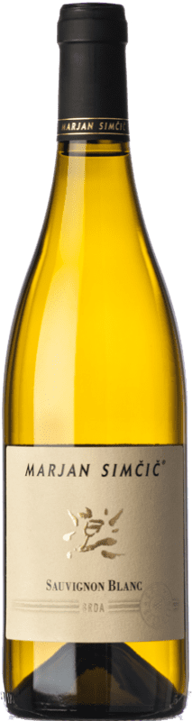 Бесплатная доставка | Белое вино Simčič Marjan Cru Selection I.G. Primorska Goriška Brda Словения Sauvignon 75 cl