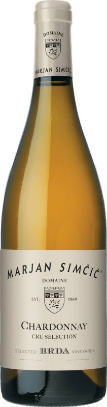 Spedizione Gratuita | Vino Bianco Simčič Marjan Cru, Selezione I.G. Primorska Goriška Brda Slovenia Chardonnay 75 cl