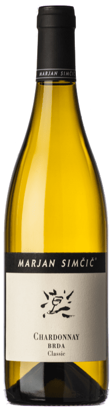 Бесплатная доставка | Белое вино Simčič Marjan I.G. Primorska Goriška Brda Словения Chardonnay 75 cl