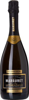 Marsuret Cartizze Glera — 格莱拉 Seco — 干型 Prosecco di Conegliano-Valdobbiadene 特级 75 cl