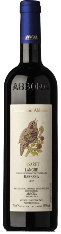 12,95 € | 红酒 Abbona Casaret D.O.C. Langhe 皮埃蒙特 意大利 Barbera 75 cl