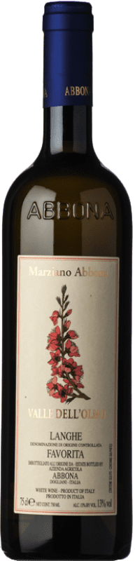 9,95 € | White wine Abbona Valle dell'Olmo D.O.C. Langhe Piemonte Italy Favorita Bottle 75 cl