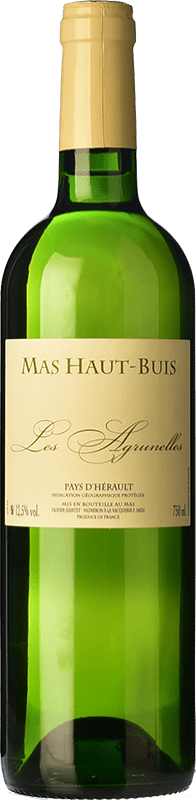 送料無料 | 白ワイン Haut-Buis Les Agrunelles 高齢者 I.G.P. Vin de Pays de l'Hérault ラングドック フランス Roussanne, Chardonnay 75 cl