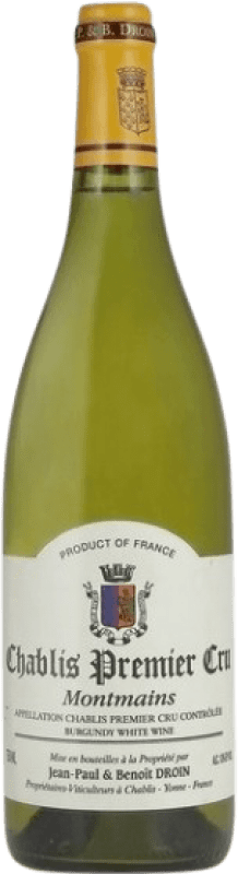 38,95 € | 白酒 Jean-Paul & Benoît Droin Montmains A.O.C. Chablis 勃艮第 法国 Chardonnay 75 cl