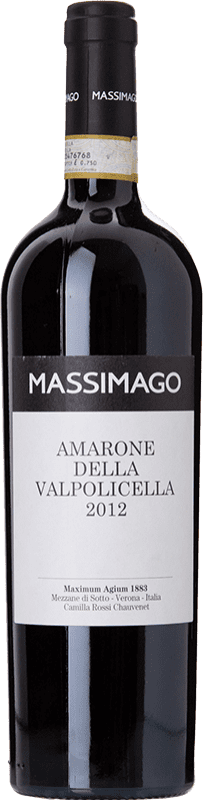 Бесплатная доставка | Красное вино Massimago D.O.C.G. Amarone della Valpolicella Венето Италия Corvina — Корвина, Rondinella — Рондинелла, Corvinone — Корвиноне 75 cl