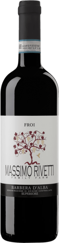 23,95 € Kostenloser Versand | Rotwein Massimo Rivetti Froi Superior D.O.C. Barbera d'Alba