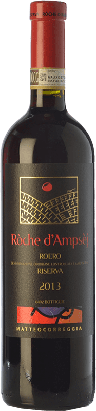 39,95 € | Red wine Matteo Correggia Riserva Ròche d'Ampsèj Reserva D.O.C.G. Roero Piemonte Italy Nebbiolo Bottle 75 cl