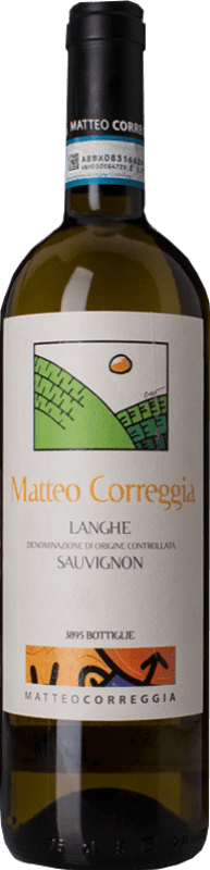 Бесплатная доставка | Белое вино Matteo Correggia D.O.C. Langhe Пьемонте Италия Sauvignon — Совиньон 75 cl