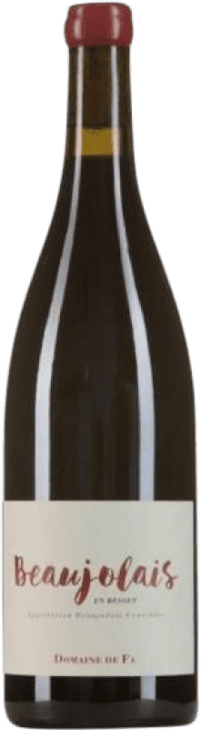 Бесплатная доставка | Красное вино Domaine de Fa A.O.C. Beaujolais Beaujolais Франция Gamay Органический 75 cl