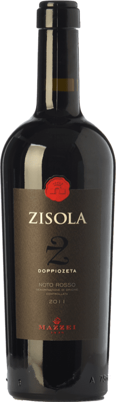 38,95 € Free Shipping | Red wine Mazzei Zisola Doppiozeta D.O.C. Noto Sicily Italy Syrah, Cabernet Franc, Nero d'Avola Bottle 75 cl