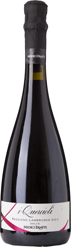 6,95 € Kostenloser Versand | Süßer Wein Medici Ermete Lambrusco Dolce I Quercioli D.O.C. Reggiano