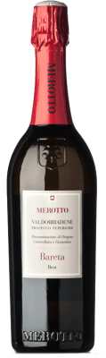 Merotto Bareta Glera брют Prosecco di Conegliano-Valdobbiadene 75 cl