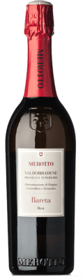 Merotto Bareta Glera — 格莱拉 Brut — 起泡酒 干型 Prosecco di Conegliano-Valdobbiadene 75 cl