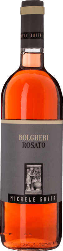 Free Shipping | Rosé wine Michele Satta Rosato D.O.C. Bolgheri Tuscany Italy Merlot, Syrah, Sangiovese 75 cl