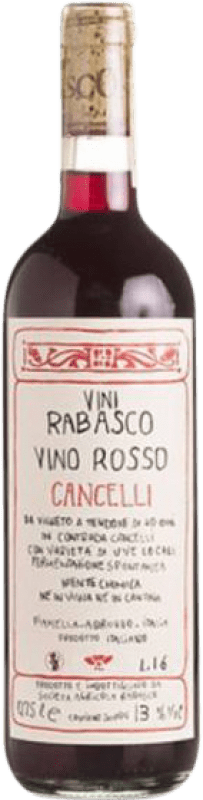 Бесплатная доставка | Красное вино Rabasco Rosso Cancelli I.G. Vino da Tavola Абруцци Италия Montepulciano 75 cl